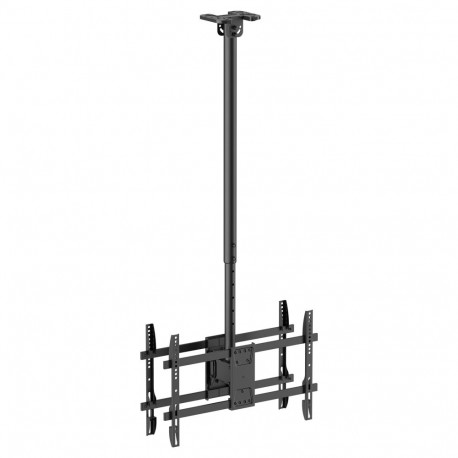 Equip laekinnitus 43"-86" 2TFT 50kg seljad vastastikku must lite Retail