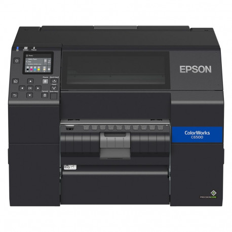 EPSON ColorWorks C6500Pe (BK) 85mm/s, 4 värvi, USB, LAN, koorija