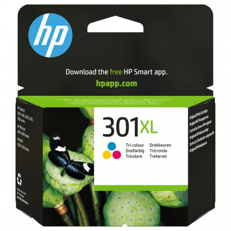 "HP 301XL HIGH YIELD TRI-COLOR"
