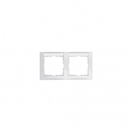 Berker 10228919 tekstiväljaga raam S.1 polaarvalge, läikiv