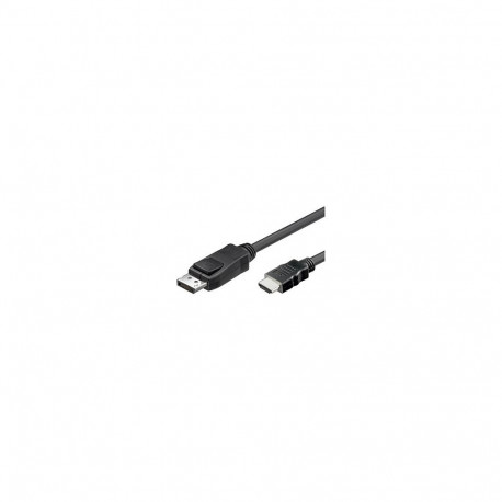 "Good Connections Kabel DP1.2-St.-HDMI1.4b-St. schwarz 5m"