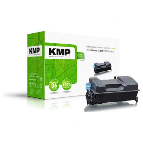 KMP K-T82 must tooner, ühilduv Kyocera TK-3190