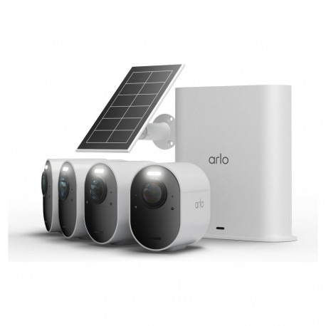 "ARLO Ultra 3 Security Camera 4-cam kit + Solar Panel"