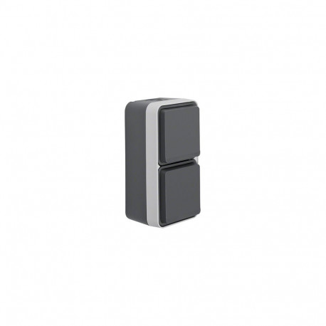 Berker 47703525 2-osaline vertikaalne klappkaanega Schuko pistikupesa W.1 hall