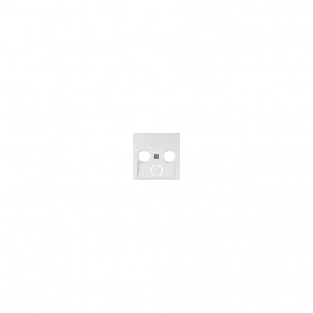 Berker 1203 89 89 polaarvalge läikiv antennipesa keskplaat