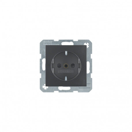 Berker 4723 16 06 Schuko pistikupesa B1 antratsiit