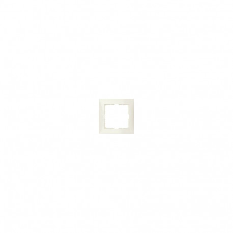 Berker 1011 89 82 raam 1-kohaline S.1 valge läikiv