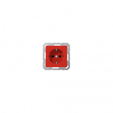 "Jung A1520BFRT SCHUKO Steckdose bruchsicher 16A 250V A rot"