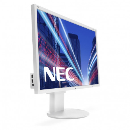 NEC MultiSync EA244WMI-WH, 24", WUXGA, DP: 1x, DVI: 1x, HDMI: 1x, jalaga, A4-klass
