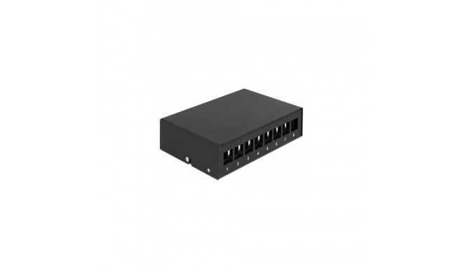 Delock Keystone 8 Port must paneel