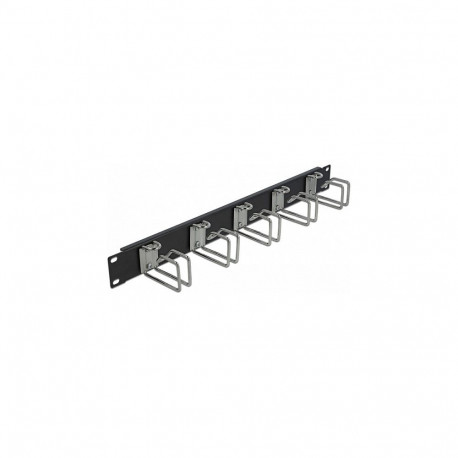 "19"" Kabelmanagement Panel schwarz"