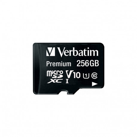 "CARD 256GB Verbatim MicroXC Premium Class10 + Adapte retail"