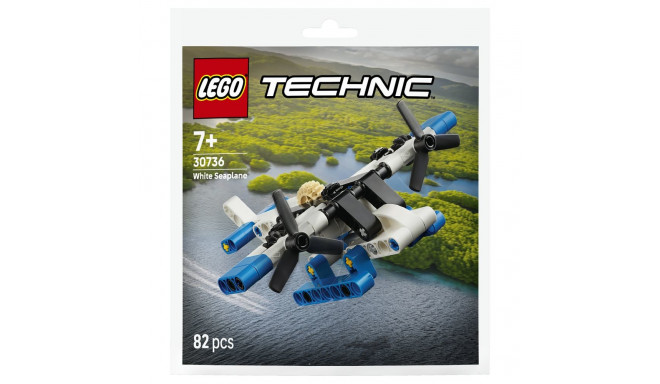 "Lego Technic Weißes Wasserflugzeug--30736"