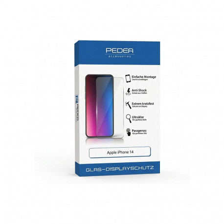 "PEDEA Display-Schutzglas fr Apple iPhone 14"