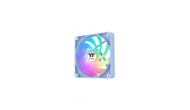 120mm Thermaltake CT120 Reverse ARGB Sync arvuti jahutusventilaator, hortensiasinine, 2 tk