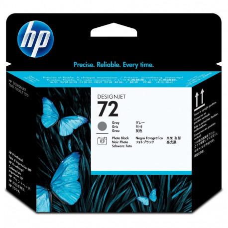 HP 72 originaal prindipea C9380A hall ja fotomust standardne mahutavus 1 tk