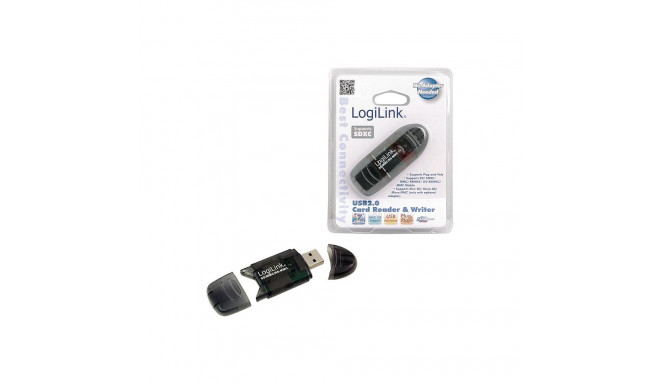 LogiLink CR0007 USB 2.0 SD/MicroSD/MMC/RS-MMC kaardilugeja