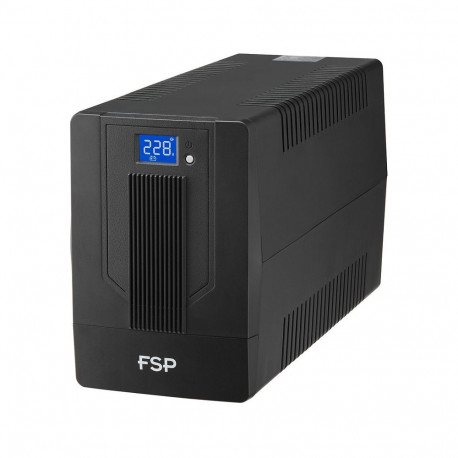 FSP UPS iFP1000 torn-tüüpi line-interactive 1000VA 600W 2xSCHUKO 2xIEC LCD