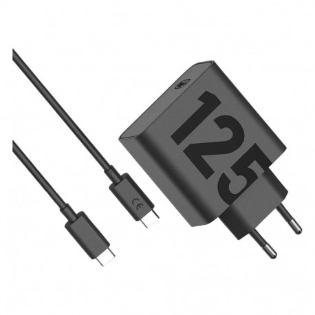 "Motorola TurboPower 125W Charger USB-PD 3.0 GaNFast + USB-C Kabel"
