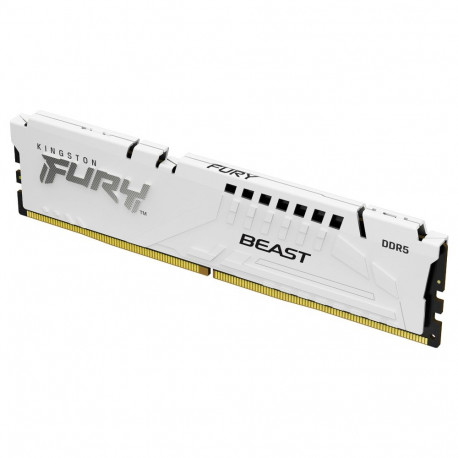 Kingston 16GB 6000MT/s DDR5 CL30 DIMM FURY Beast valge EXPO