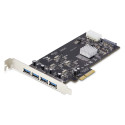 "4-PORT USB-A PCIE CARD 5GBPS"