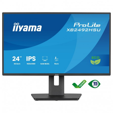 Iiyama monitor ProLite XB2492HSU-B1 60,5cm/23,8" (1920x1080) 16:9 FHD IPS 3ms 120Hz HDMI DisplayPort