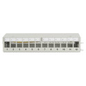 "DIGITUS Patchpanel 1HE 12-Port Modular Desktop SOHO grau"