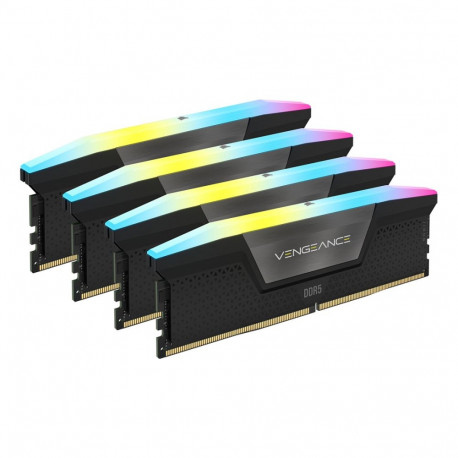 "64 GB Corsair DIMM 6600 (4x 16 GB) Quad-Kit (schwarz. CMH64GX5M4B6600C32. Vengeance RGB. INTEL XMP)