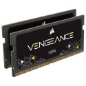 "16 GB Corsair SO-DIMM 2666 (2x 8 GB) Dual-Kit (schwarz. CMSX16GX4M2A2666C18. Vengeance)"