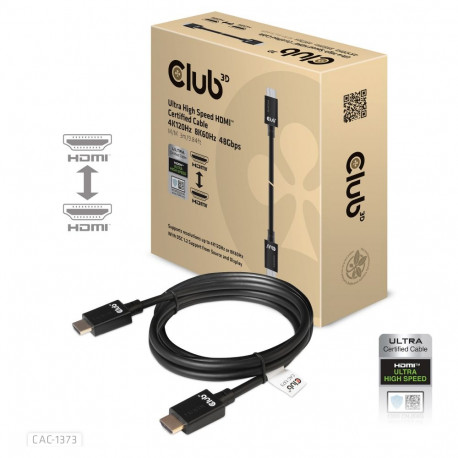 "Club3D HDMI-Kabel A -> A 2.1 Ultra High Speed 10K HDR 3m retail"