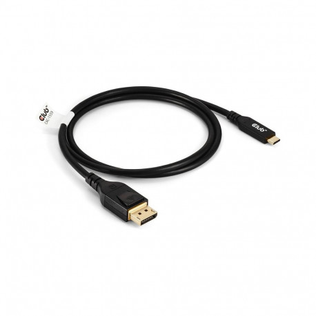 "Club3D Kabel USB Typ C  DP 2.1 1m 10K60Hz St/St"