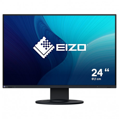 "EIZO 61.0cm (24"") EV2410R-BK 16:10 DVI+HDMI+DP+USB black"