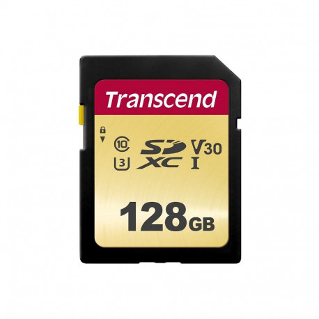 Transcend 128GB SDXC SDC500S mälukaart 95/60 MB/s