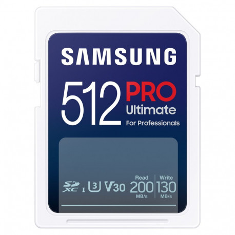 "CARD Card 512GB Samsung XC PRO Ultimate (CL10) retail"