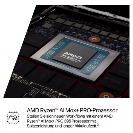 HP ZBook Ultra 14 G1a AMD Ryzen AI Max+ PRO 395 35.56cm 14-tolline WUXGA 64GB 1TB/SSD W11P 1-aastane