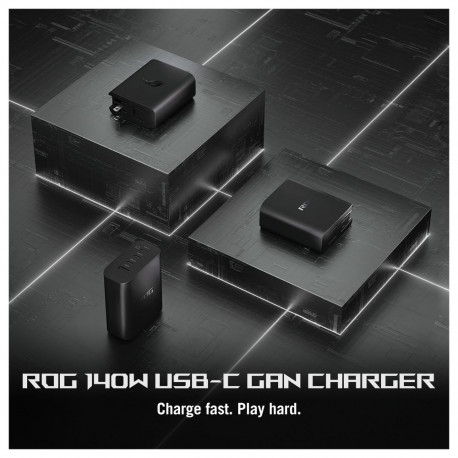 ASUS AC140-01 3C1A must EU+UK TYPE-C laadija