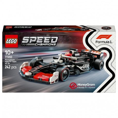 LEGO Speed Champions MoneyGram Haas F1 Team VF-24 võidusõiduauto 77250