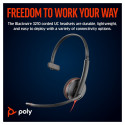 HP Poly Blackwire C3210 mono peakomplekt USB-C/A