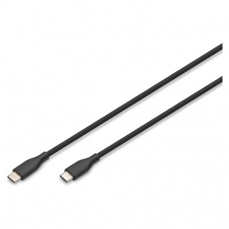 Digitus USB 2.0 must silikoonkaabel C-C St/St 1m
