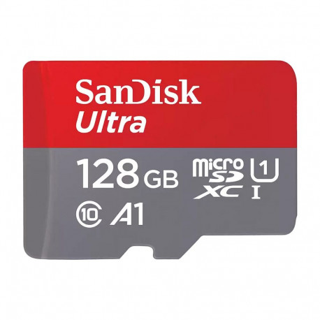 "CARD 128GB Sandisk Ultra microsdxc 140MB/s +Adapter"