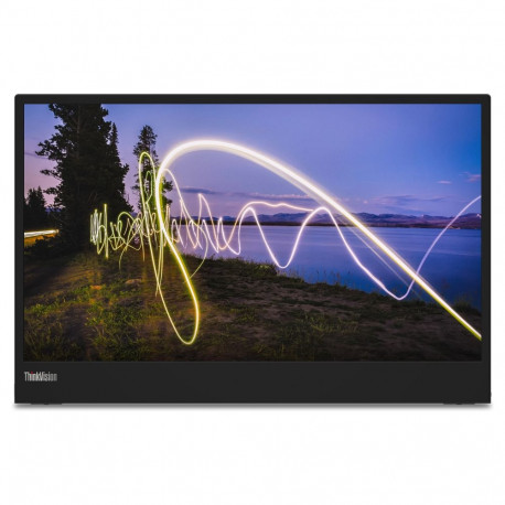 Lenovo monitor 15,6" 1920x1080 ThinkVision M15 Portable 16:9 6ms IPS 2x USB-C FullHD Raven