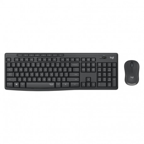"Logitech MK295 Silent Wireless Combo Black QWERTZ DE"