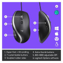 "Logitech M500s Corded Mouse Laser"