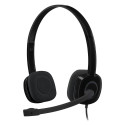 Logitech H151 juhtmega kõrvapealne stereopeakomplekt