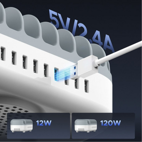 Orico Orico DUK-10P-V1 Smart Charging Station 10 x USB-A - White