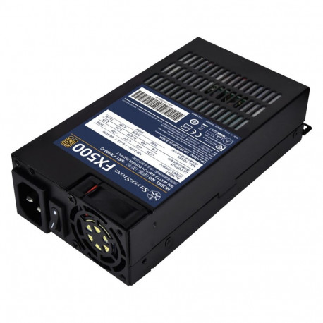 Silverstone FX500 toiteplokk 500 W 20+4 pin ATX Flex ATX must
