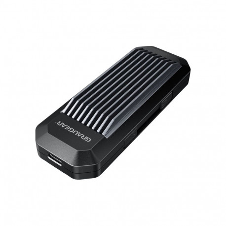 GRAUGEAR G-M202-AC-10G storage drive enclosure SSD enclosure Black M.2