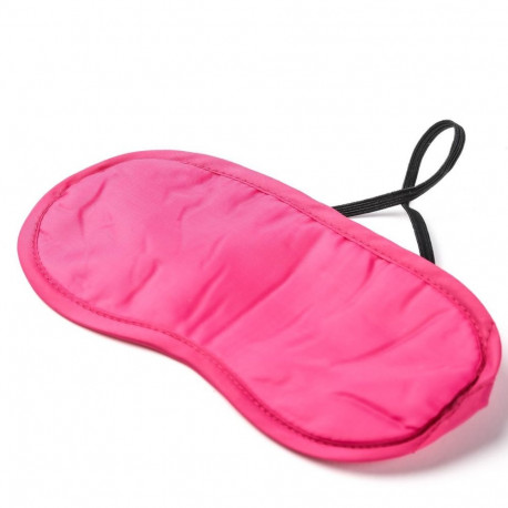 Maska Na Oczy Satynowa Różowa