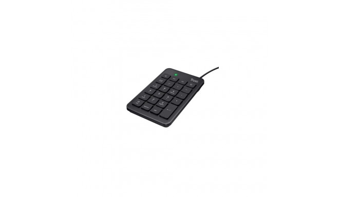 Trust 22221 numeric keypad Laptop/PC USB Black