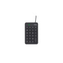 Trust 22221 numeric keypad Laptop/PC USB Black
